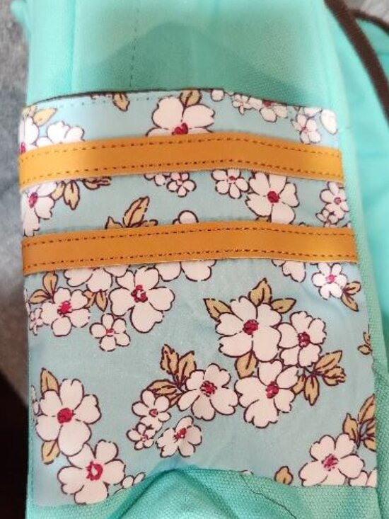 Mygreen Casual Style Canvas Backpack Water Green Mint NWT main image 8
